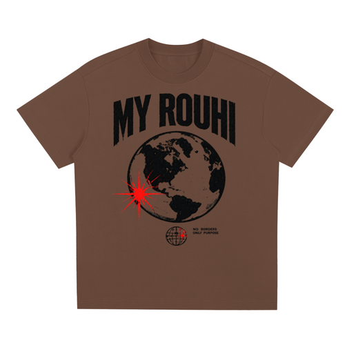 MY ROUHI Global Vision Tee – Worldwide Streetwear Graphic