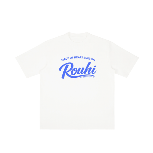 Rouhi Signature Tee — Made of Heart, Built on Soul