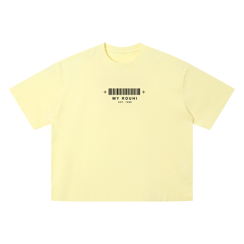 My Rouhi Barcode Tee -  identity code