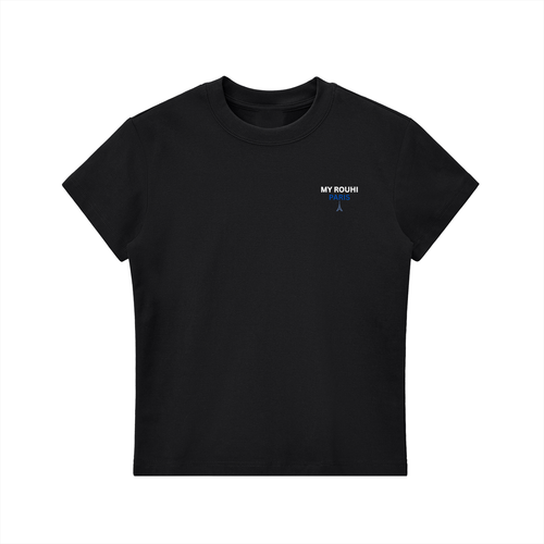 MY ROUHI Paris World Series Tee – Luxury Paris Streetwear Graphic