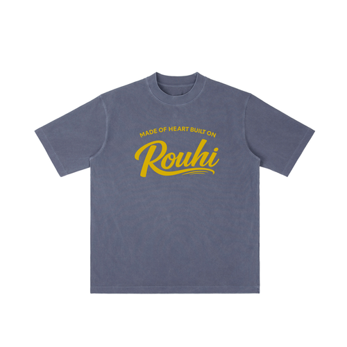 Rouhi Signature Tee — Made of Heart, Built on Soul