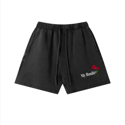 Unisex Vintage Wash Cotton Shorts