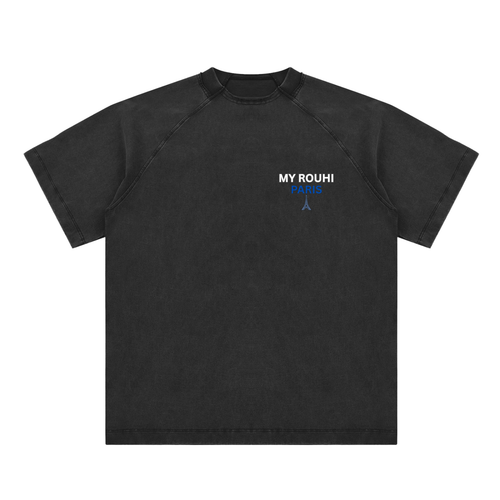 MY ROUHI Paris World Series Tee – Luxury Paris Streetwear Graphic