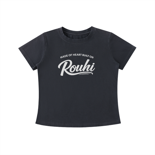 Rouhi Signature Tee — Made of Heart, Built on Soul