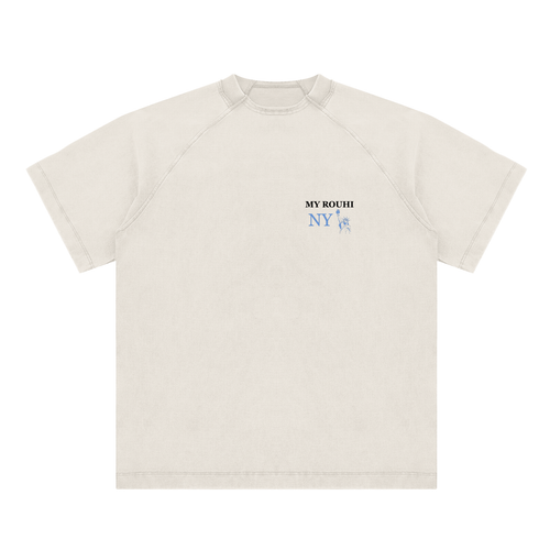 MY ROUHI New York World Series Tee – Vintage NYC Streetwear Graphic