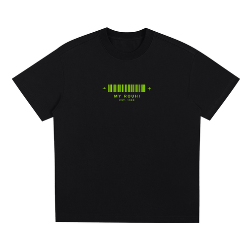 My Rouhi Barcode Tee -  identity code