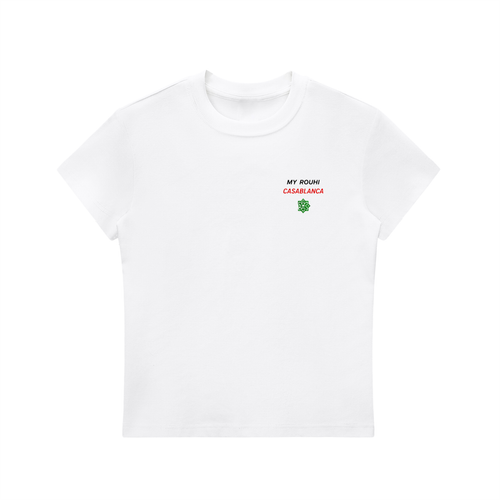 MY ROUHI Casablanca Tee - Vintage Moroccan Streetwear Graphic