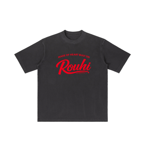 Rouhi Signature Tee — Made of Heart, Built on Soul