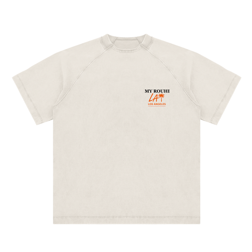 MY ROUHI Los Angeles World Series Tee – Vintage LA Streetwear Graphic