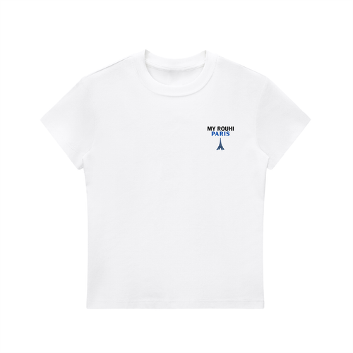 MY ROUHI Paris World Series Tee – Luxury Paris Streetwear Graphic