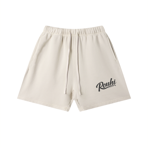 Unisex Vintage Wash Cotton Shorts