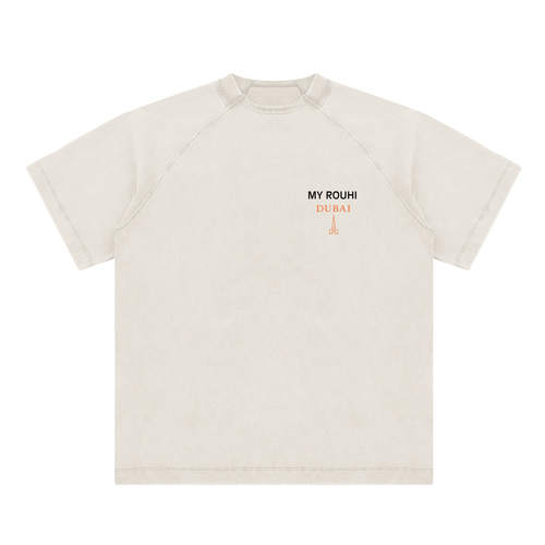 MY ROUHI Dubai Tee – Built On Dreams Streetwear Graphic