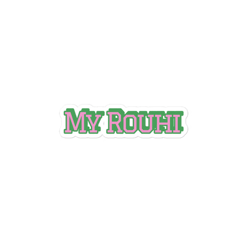 My Rouhi vinyl decals