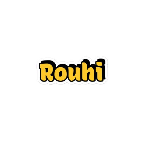Rouhi vinyl decals